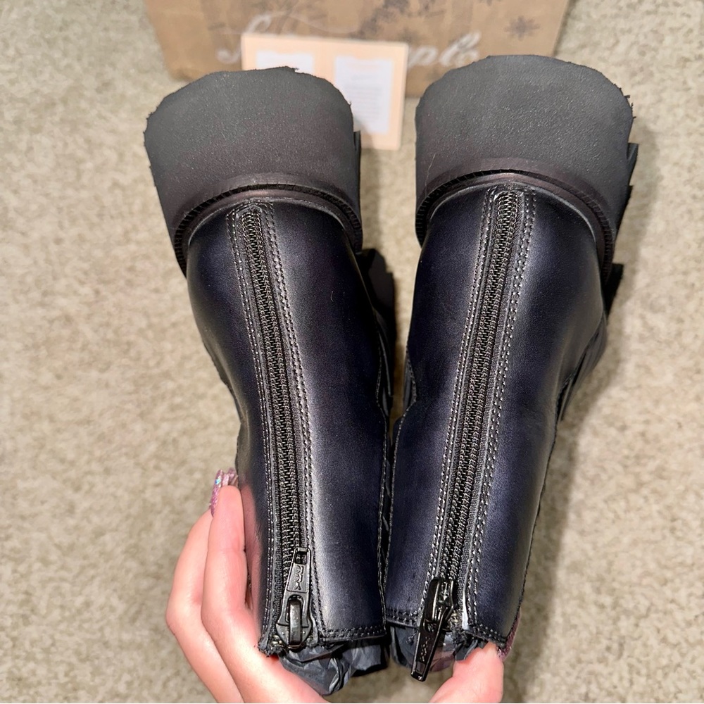 FREE PEOPLE Leather Boots - Picture 11 of 14
